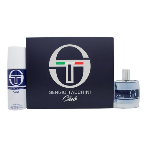 Sergio Tacchini Club Gift Set 50ml EDT + 150ml Deodorant Spray