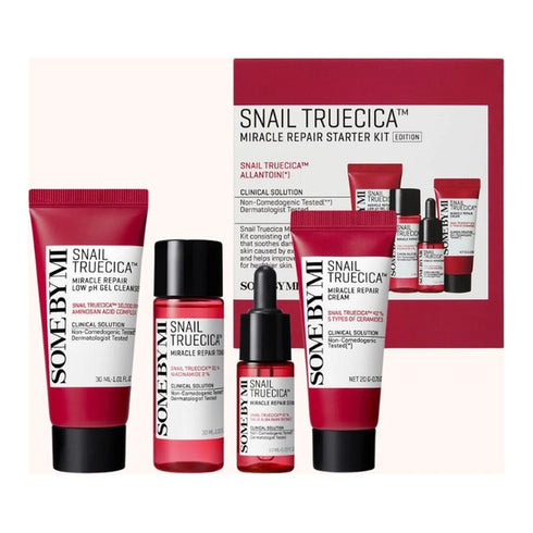 Some By Mi Snail Truecica Miracle Repair Starter Kit 4 Pieces
