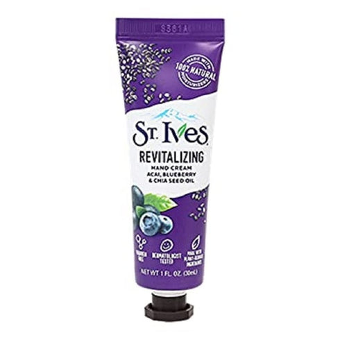 St. Ives Revitalising Acai Blueberry & Chia Seed Oil Hand Cream 30ml