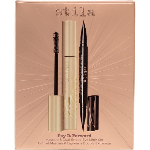Stila Pay It Forward Gift Set 13ml Huge Extreme Lash Mascara + 1ml Stay All Day Liquid Eyeliner