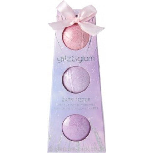 Style & Grace Bubble Boutique Pyramid Fizzer Gift Set 35g Bath Fizzer + 50g Bath Fizzer + 80g Bath Fizzer