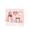 Style & Grace Bubble Boutique Relax and Bathe Gift Set 100ml Body Wash + 2 x 20g Heart Bath Fizzer + 30g Candle + Votive