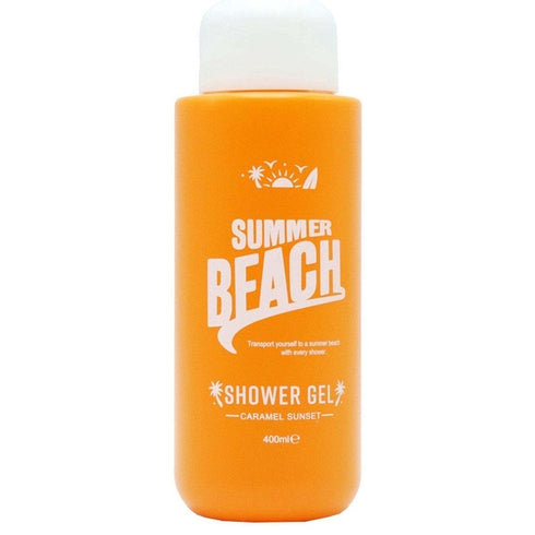 Summer Beach Shower Gel In Caramel Sunset 400ml