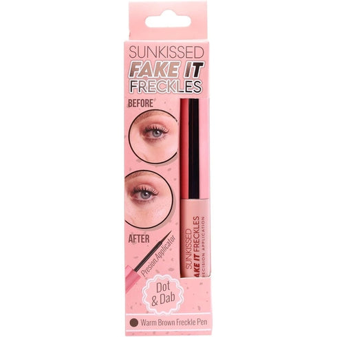Sunkissed Dot & Dab Fake It Freckles - Warm Brown Freckle Pen