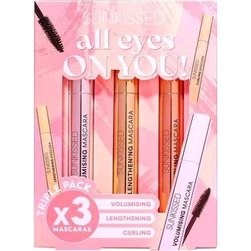 Sunkissed Eyes On You Gift Set Lash Serum + Las Primer + Lash Curling