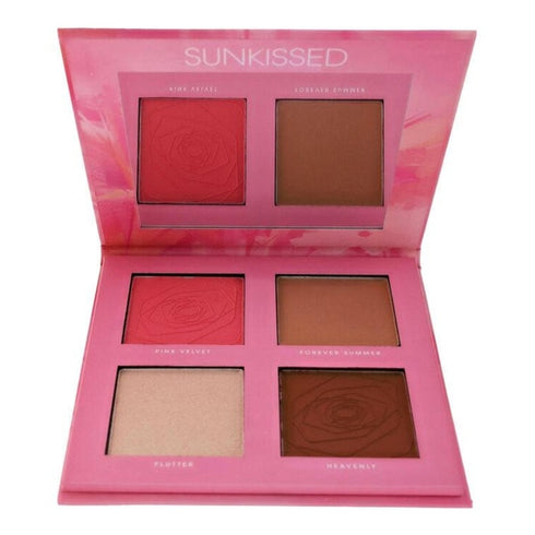 Sunkissed First Crush Face Palette - 4 Shades