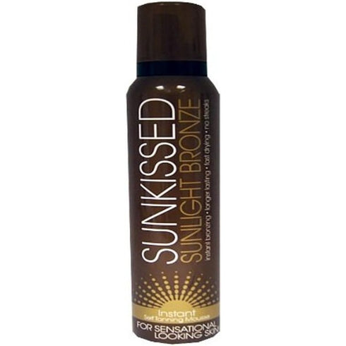 Sunkissed Instant Self Tanning Mousse 200ml Spray - Medium