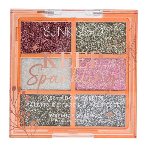 Sunkissed Keep Sparkling Glitter Eyeshadow Palette 6 x 1.1g