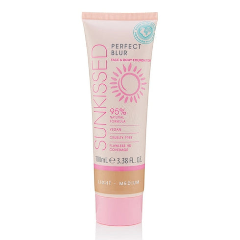 Sunkissed Perfect Blur Face & Body Foundation 100ml - Light Medium