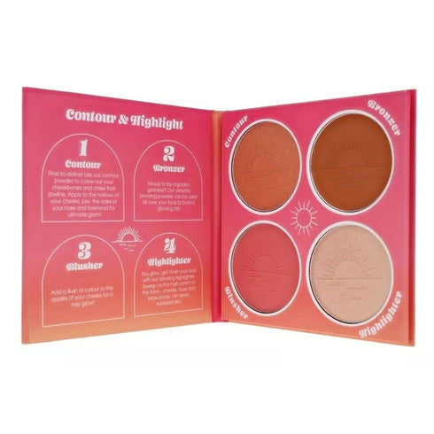 Sunkissed Radiant Lustre Face Palette - 4 Shades