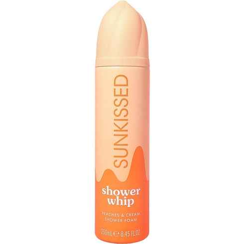 Sunkissed Shower Whip Peaches & Cream Shower Foam 250ml