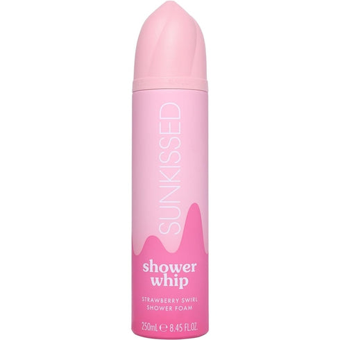 Sunkissed Shower Whip Strawberry Swirl Shower Foam 250ml
