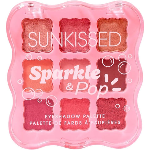 Sunkissed Sparkle & Pop Eyeshadow Palette - 9 Shades