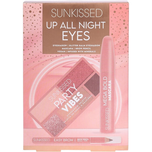 Sunkissed Up All Night Eyes Gift Set Sunkissed Party Vibes + Sunkissed Easy Brow + Mega Bold Mascara