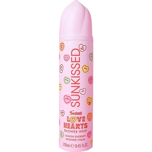 Sunkissed X Love Hearts Shower Whip Foam 250ml