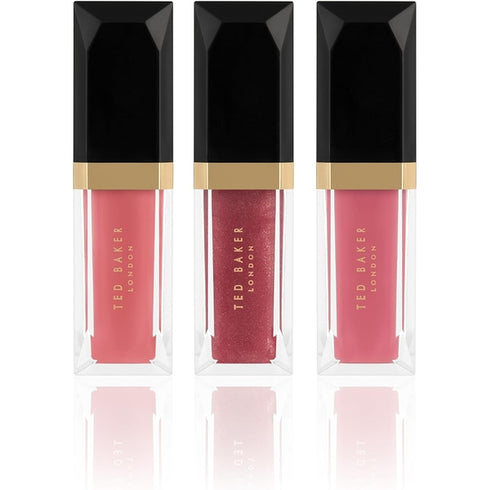 Ted Baker Power Pout Trio Lip Gloss Gift Set 3 x 4.34ml Lip Gloss