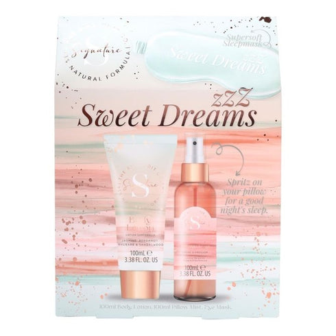 The Kind Edit Co. Signature Sweet Dreams Gift Set Sleep Mask + 100ml Body Lotion + 100ml Pillow Mist
