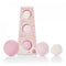 The Kind Edit Co. Utopia Fizzer Pyramid Gift Set 80g Bath Fizzer + 50g Bath Fizzer + 30g Bath Fizzer