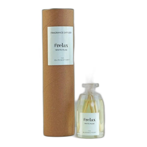 The Olphactory Relax White Musk Reed Diffuser 100ml