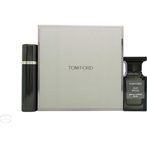 Tom Ford Private Blend Oud Wood Gift Set 50ml EDP + 10ml Travel Spray