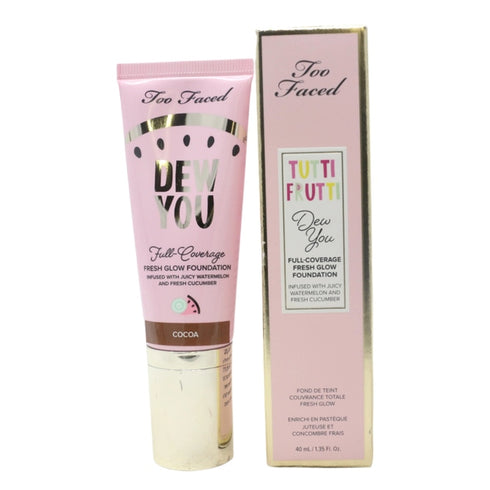 Too Faced Tutti Frutti Dew You Full-Coverage Fresh Glow Foundation 40ml - Mahogany