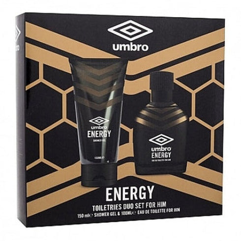 Umbro Energy Gift Set 100ml EDT + 150ml Body Wash