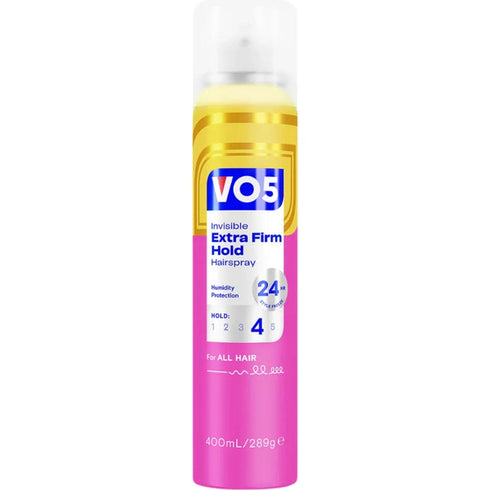 VO5 Invisible Extra Firm Hold Hairspray 400ml
