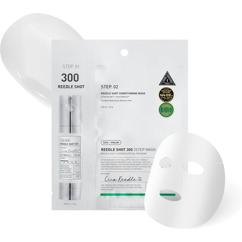 VT Cosmetics Reedle Shot 300 2-Step Mask - 1 Mask (25g)