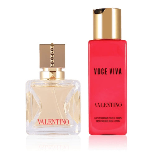 Valentino Voce Viva Gift Set 50ml EDP + 100ml Body Lotion