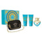 Versace Pour Femme Dylan Turquoise Gift Set 100ml EDT + 100ml Shower Gel + 100ml Body Lotion + Purse