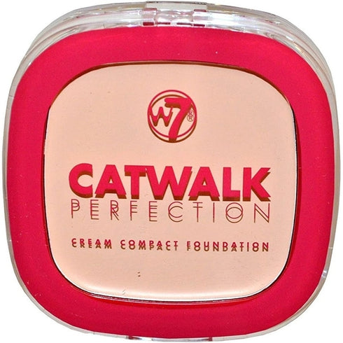 W7 Catwalk Complexion Silky Smooth Powder Compact 7g