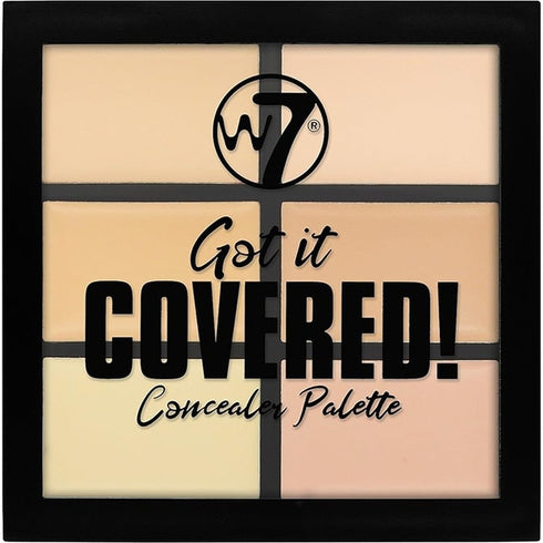 W7 Got It Covered Concealer Palette - 6 Creamy