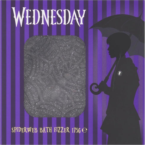 Wednesday Spiderweb Bath Fizzer 175g