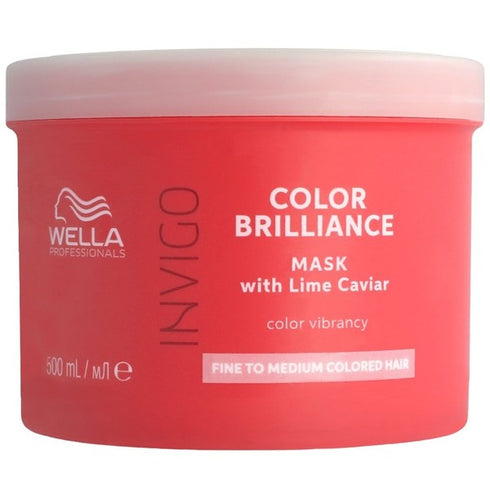 Wella Professionals Invigo Color Brilliance Mask 500ml - For Fine/Normal Hair