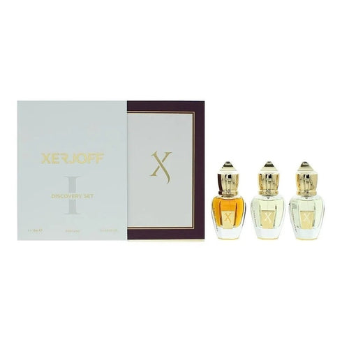 Xerjoff Discovery Set I 15ml Cruz Del Sur II EDP + 15ml Erba Pura EDP + 15ml Uden Overdose EDP
