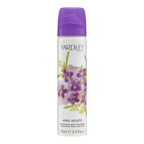 Yardley April Violets Body Spray 75ml