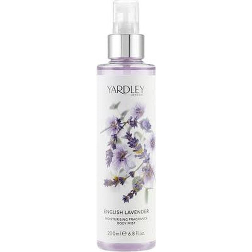 Yardley English Lavender Fragrance Mist 200ml Spray