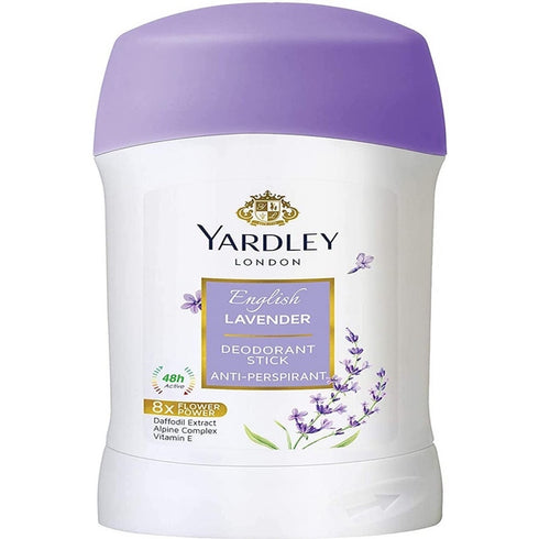 Yardley London English Lavender Deodorant Stick 50ml