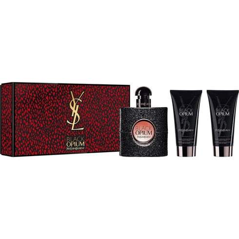 Yves Saint Laurent Black Opium Gift Set 50ml EDP + 2 x 50ml Body Lotion