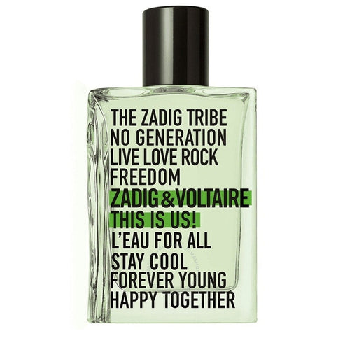 Zadig & Voltaire This Is Us! L'Eau For All Eau de Toilette 50ml Spray