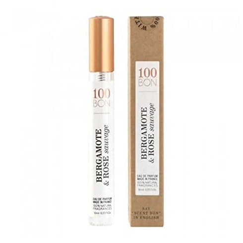 100BON Bergamote & Rose Sauvage Eau de Parfum 10ml Spray