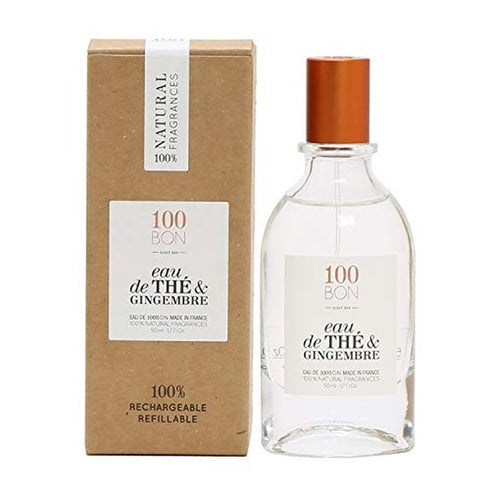 100BON Eau de Thé & Gingembre Refillable Eau de Parfum 50ml Spray