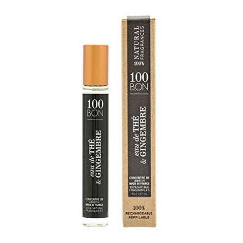 100BON Eau de Thé et Gingembre Refillable Eau de Parfum Concentrate 15ml Spray