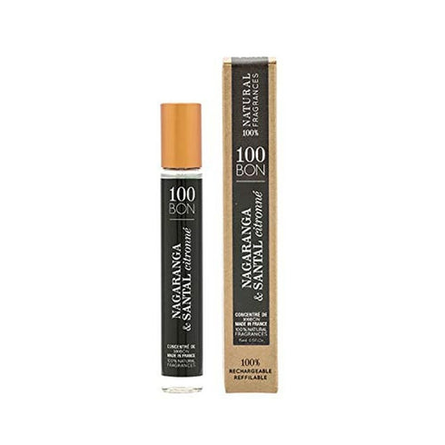 100BON Nagaranga & Santal Citronné Refillable Eau de Parfum Concentrate 15ml Spray