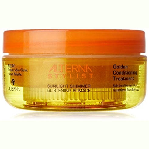 Alterna Stylist Sunlight Shimmer Glistening Pomade Golden Conditioning Treatment 60ml