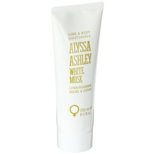 Alyssa Ashley White Musk Hand and Body Moisturiser 250ml