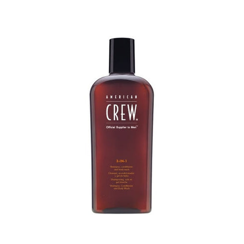 American Crew 3-in-1 Shampoo, Conditioner And Body Wash 250ml