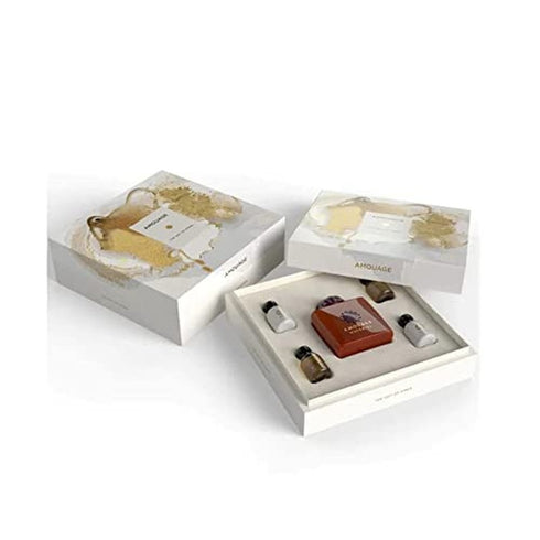Amouage Material Gift Set 100ml EDP + 2 x 25ml Shower Gel (Gold & Honour) + 2 x 25ml Body Lotion (Love & Tuberose)
