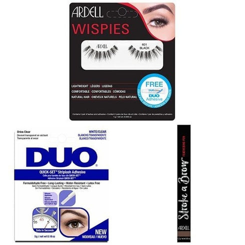 Ardell Wispies Clusters False Eyelashes - 601 Black