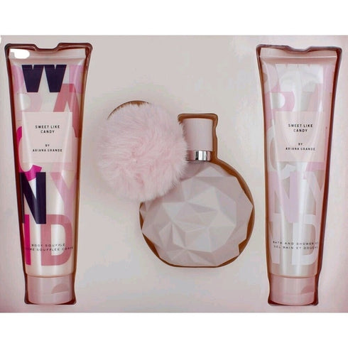 Ariana Grande Sweet Like Candy Gift Set 100ml EDP + 100ml Shower Gel + 100ml Body Lotion